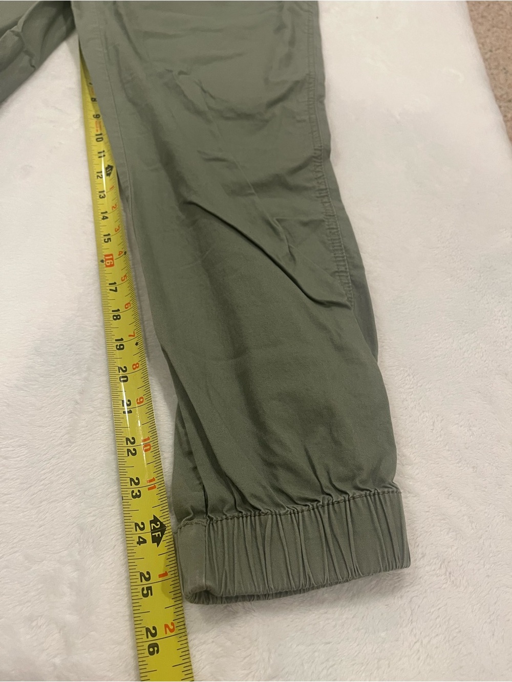 Land N Sea Olive Green Joggers - Size 8 - Picture 5 of 9